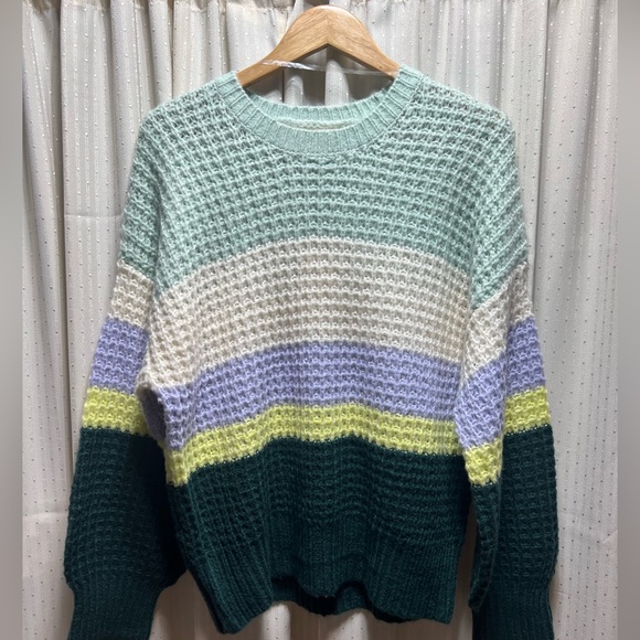 NWT Universal Thread Color Block Sweater - Picture 2 of 5